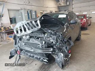 2016 Jeep Cherokee Trailhawk with VIN 1C4PJMBS2GW309042, listed as a IAAI auction lot 41564925 with 125,436 mi miles. Bid and sale history available at carsss.com. Image 2.