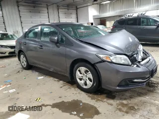 2015 Honda Civic LX with VIN 19XFB2F50FE026925, listed as a Copart auction lot 55179905 with 181,255 mi miles and Non Repairable. Bid and sale history available at DreamBid. Image 4.