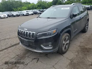 2019 Jeep Cherokee Limited z VIN 1C4PJMDN2KD224133, wystawiony jako Copart lot #60065255 z przebiegiem 91 853 mil mil oraz Czysty tytuł • Clean title. Historia ofert i sprzedaży dostępna na DreamBid. Obrazek 1.