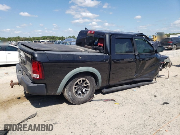 2016 Ram 1500 Rebel z VIN 1C6RR7YT0GS408332, wystawiony jako Copart lot #53434995 z przebiegiem 41 948 mil mil oraz Szkody całkowita. Historia ofert i sprzedaży dostępna na DreamBid. Obrazek 3.