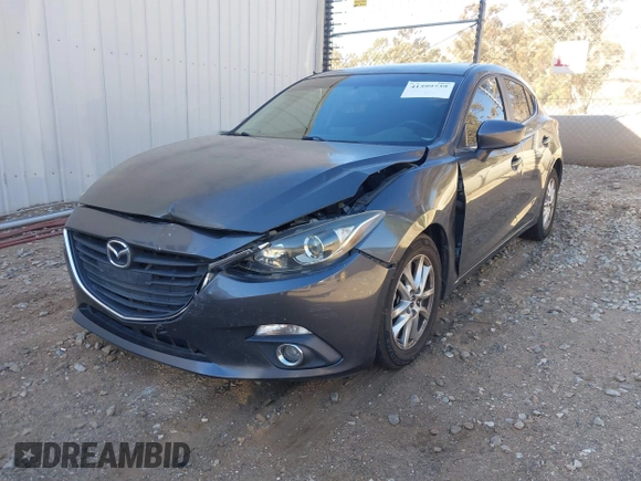 2014 Mazda 3 i Grand Touring with VIN JM1BM1M77E1119529, listed as a IAAI auction lot 41399739 with 126,931 mi miles and . Bid and sale history available at DreamBid. Image 2.