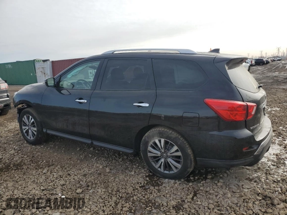 2019 Nissan Pathfinder S with VIN 5N1DR2MM5KC599006, listed as a Copart auction lot 44406955 with 89,593 mi miles and Salvage Title. Bid and sale history available at carsss.com. Image 2.