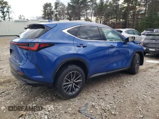 2025 Lexus NX with VIN 2T2HKCEZ9SC038658, listed as a Copart auction lot 79882084 with 1,323 mi miles and Salvage Title. Bid and sale history available at carsss.com. Image 3.