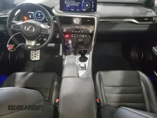 2020 Lexus RX with VIN 2T2YGMDAXLC052315, listed as a Copart auction lot 72288402 with 37,836 mi miles. Bid and sale history available at carsss.com. Image 8.