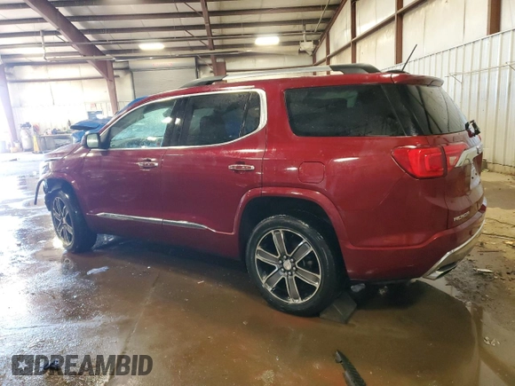 2018 GMC Acadia Denali with VIN 1GKKNXLS0JZ165449, listed as a Copart auction lot 42219235 with 118,466 mi miles and Clean title. Bid and sale history available at DreamBid. Image 2.