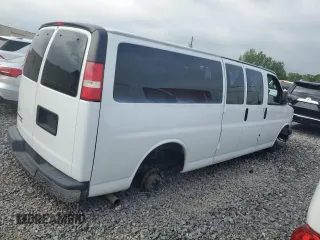 2013 Chevrolet Express Passenger LT z VIN 1GAZG1FG6D1158008, wystawiony jako Copart lot #54505715 z przebiegiem Nie podano mil oraz Szkoda całkowita • Salvage title. Historia ofert i sprzedaży dostępna na DreamBid. Obrazek 3.