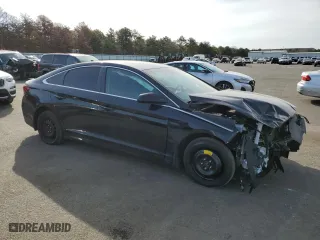 2018 Hyundai Sonata SE with VIN 5NPE24AF4JH678524, listed as a Copart auction lot 46115524 with 50,932 mi miles and Salvage Title. Bid and sale history available at carsss.com. Image 4.