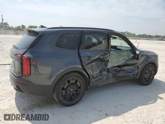 2022 Kia Telluride EX z VIN 5XYP3DHC2NG236212, wystawiony jako Copart lot #53648415 z przebiegiem 72 863 mil mil oraz Szkoda całkowita • Salvage title. Historia ofert i sprzedaży dostępna na DreamBid. Obrazek 3.