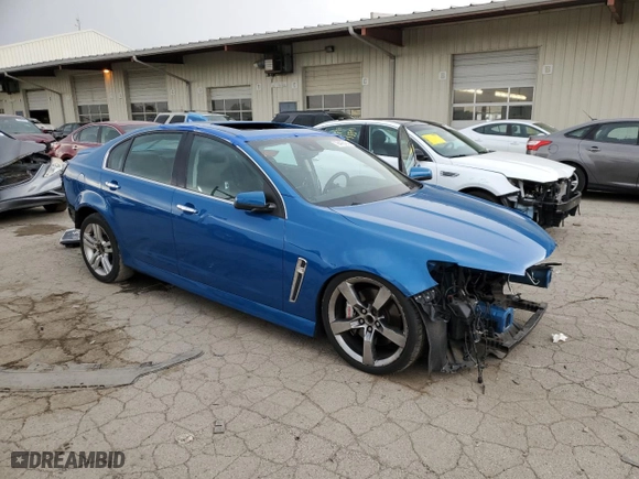 2015 Chevrolet SS with VIN 6G3F15RW4FL103153, listed as a Copart auction lot 76490464 with 0 mi miles and Salvage Title. Bid and sale history available at carsss.com. Image 4.