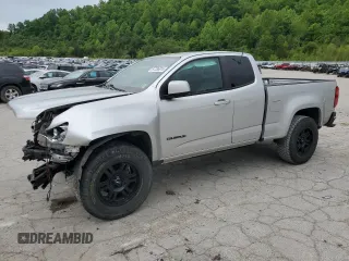 2018 Chevrolet Colorado 4WD Work Truck with VIN 1GCHTBEN2J1208385, listed as a Copart auction lot 57336815 with 136,098 mi miles and Salvage title. Bid and sale history available at DreamBid. Image 1.