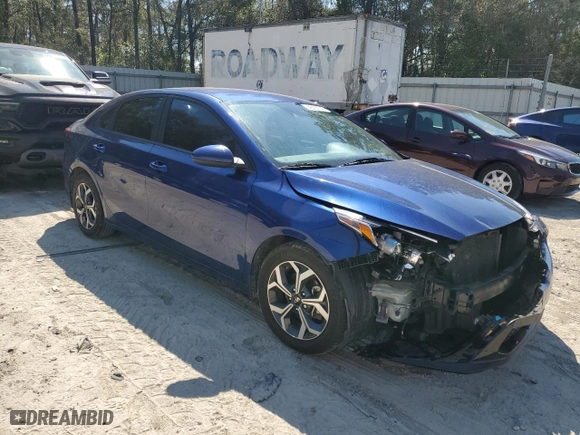 2021 Kia Forte LXS with VIN 3KPF24AD3ME381224, listed as a Copart auction lot 49707745 with 130,924 mi miles and Salvage Title. Bid and sale history available at carsss.com. Image 4.