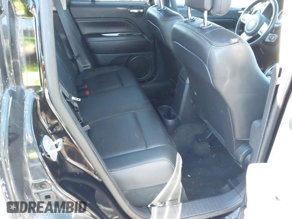 2017 Jeep Compass Latitude with VIN 1C4NJDEB5HD165566, listed as a IAAI auction lot 41290480 with 107,267 mi miles and . Bid and sale history available at DreamBid. Image 8.