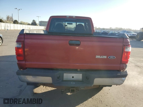 2002 Ford Ranger XL Fleet with VIN 1FTZR45E62PA15685, listed as a Copart auction lot 53406255 with 217,966 mi miles and Clean Title. Bid and sale history available at DreamBid. Image 6.