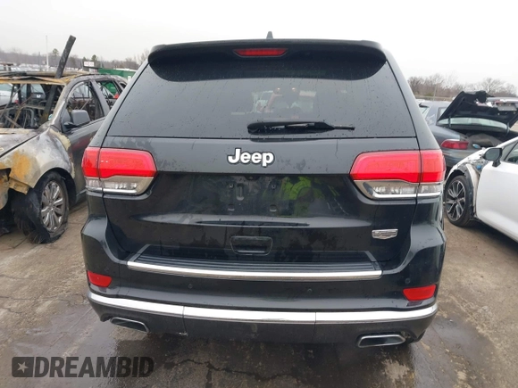 2015 Jeep Grand Cherokee Summit with VIN 1C4RJEJG3FC626002, listed as a IAAI auction lot 41295706 with 85,958 mi miles and . Bid and sale history available at DreamBid. Image 16.