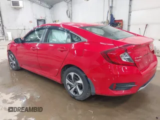 2020 Honda Civic LX with VIN 2HGFC2F6XLH551000, listed as a IAAI auction lot 42279270 with 76,134 mi miles and . Bid and sale history available at DreamBid. Image 3.