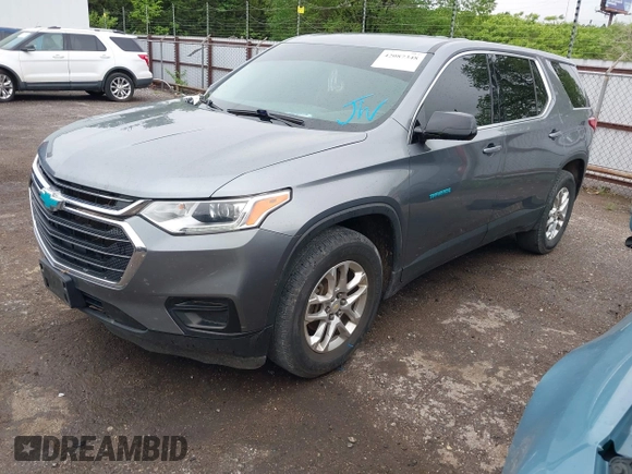 2020 Chevrolet Traverse LS with VIN 1GNERFKW8LJ185193, listed as a IAAI auction lot 42087348 with 100,762 mi miles and . Bid and sale history available at DreamBid. Image 18.