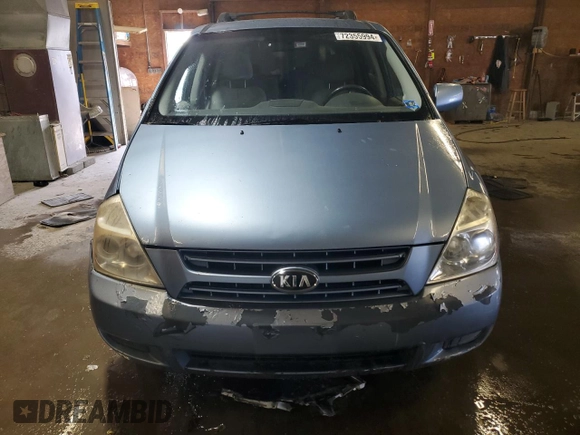 2008 Kia Sedona with VIN KNDMB133586267571, listed as a Copart auction lot 72355994 with 0 mi miles and Salvage Title. Bid and sale history available at carsss.com. Image 5.