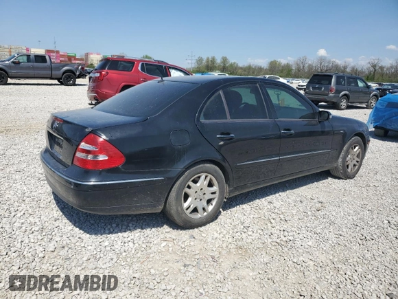 2003 Mercedes-Benz E-Class 3.2L with VIN WDBUF65J83A148754, listed as a Copart auction lot 54560835 with 106,714 mi miles and Salvage Title. Bid and sale history available at carsss.com. Image 3.
