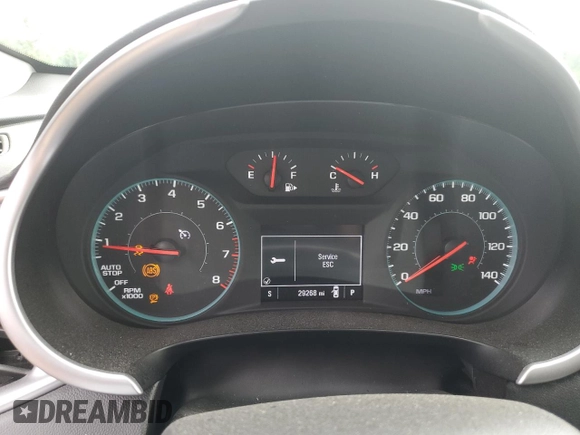 2024 Chevrolet Malibu LT with VIN 1G1ZD5ST9RF234897, listed as a Copart auction lot 55106895 with 29,268 mi miles and Clean Title. Bid and sale history available at DreamBid. Image 9.