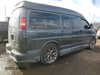 2014 GMC Savana Cargo Van Upfitter with VIN 1GDS7DC47E1140585, listed as a Copart auction lot 43128385 with 113,312 mi miles and Clean Title. Bid and sale history available at carsss.com. Image 3.