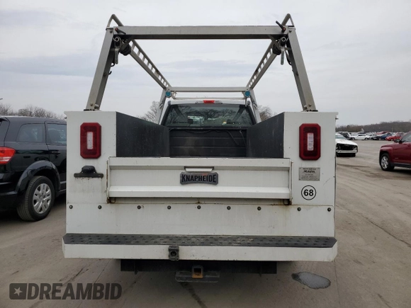 2018 Ford F-350 with VIN 1FD8W3E66JEC48883, listed as a Copart auction lot 44500174 with 204,881 mi miles and Salvage title. Bid and sale history available at DreamBid. Image 6.