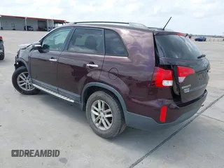 2015 Kia Sorento LX with VIN 5XYKT4A63FG580583, listed as a IAAI auction lot 41973073 with 114,963 mi miles and . Bid and sale history available at DreamBid. Image 3.