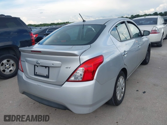 2017 Nissan Versa SV with VIN 3N1CN7AP3HL815183, listed as a IAAI auction lot 42602614 with Not provided miles and . Bid and sale history available at DreamBid. Image 4.