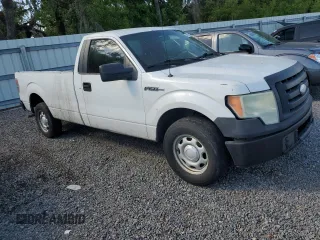 2009 Ford F-150 XL with VIN 1FTRF12W29KB49847, listed as a Copart auction lot 51491205 with 287,388 mi miles and Clean Title. Bid and sale history available at carsss.com. Image 4.