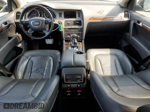 2013 Audi Q7 Premium Plus with VIN WA1LMAFE0DD015875, listed as a Copart auction lot 64954215 with 154,735 mi miles and Clean title. Bid and sale history available at DreamBid. Image 8.