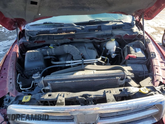 2012 Ram 1500 Outdoorsman z VIN 1C6RD7LTXCS110886, wystawiony jako Copart lot #42636345 z przebiegiem 177 076 mil mil oraz Szkoda całkowita • Salvage title. Historia ofert i sprzedaży dostępna na DreamBid. Obrazek 11.
