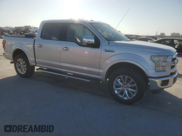 2016 Ford F-150 XL with VIN 1FTEW1CF2GFA59214, listed as a Copart auction lot 52259295 with Not Provided miles and Salvage Title. Bid and sale history available at carsss.com. Image 4.