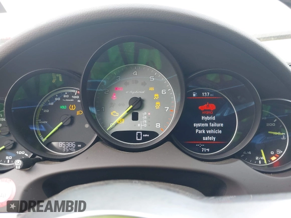2016 Porsche Cayenne S E-Hybrid with VIN WP1AE2A26GLA59496, listed as a IAAI auction lot 41884022 with 85,386 mi miles and . Bid and sale history available at DreamBid. Image 7.