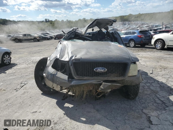 2006 Ford F-150 XLT with VIN 1FTRW14W36FB58008, listed as a Copart auction lot 75133074 with 0 mi miles and Salvage Title. Bid and sale history available at carsss.com. Image 5.