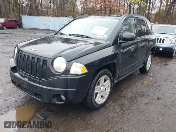 2008 Jeep Compass Sport with VIN 1J8FT47028D725448, listed as a IAAI auction lot 41972561 with 198,524 mi miles. Bid and sale history available at carsss.com. Image 6.