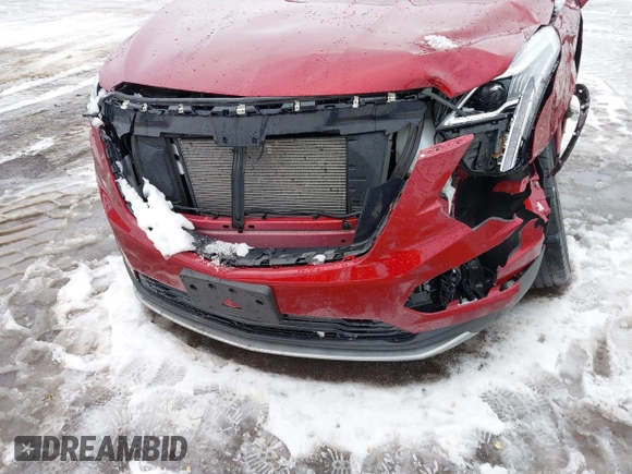 2023 Cadillac XT5 AWD Premium Luxury with VIN 1GYKNDRS6PZ111495, listed as a IAAI auction lot 41185409 with 15,555 mi miles and . Bid and sale history available at DreamBid. Image 6.