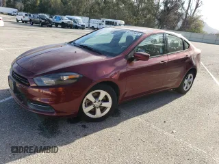 2015 Dodge Dart SXT with VIN 1C3CDFBB4FD330121, listed as a Copart auction lot 82712423 with 100,843 mi miles and Salvage Title. Bid and sale history available at carsss.com. Image 1.