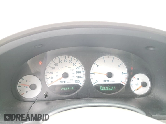 2005 Dodge Caravan SXT with VIN 1D4GP45R25B435433, listed as a Copart auction lot 62675015 with 292,919 mi miles and Salvage title. Bid and sale history available at DreamBid. Image 9.