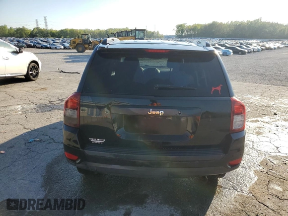 2015 Jeep Compass Sport with VIN 1C4NJCBB4FD361235, listed as a Copart auction lot 52602405 with 87,802 mi miles and Salvage Title. Bid and sale history available at carsss.com. Image 6.
