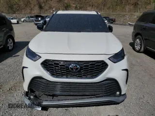 2021 Toyota Highlander XSE with VIN 5TDJZRBHXMS088799, listed as a Copart auction lot 53942365 with 25,172 mi miles and Non repairable. Bid and sale history available at DreamBid. Image 5.