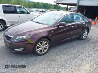 2013 Kia Optima EX with VIN 5XXGN4A70DG147510, listed as a IAAI auction lot 42211671 with 138,947 mi miles and . Bid and sale history available at carsss.com. Image 2.