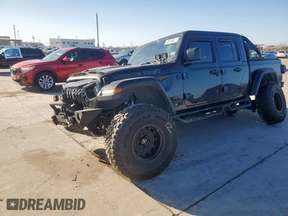 2022 Jeep Gladiator Mojave with VIN 1C6JJTEG6NL164679, listed as a Copart auction lot 48746505 with 35,820 mi miles and Salvage title. Bid and sale history available at DreamBid. Image 1.