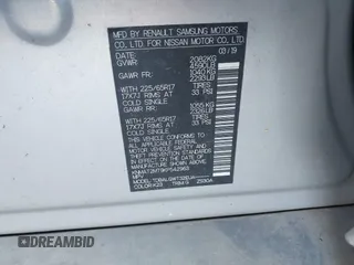 2019 Nissan Rogue SV с VIN KNMAT2MT9KP542963, выставлен на аукционе IAAI как лот 42255309 с пробегом 115 494 миль миль и . История ставок и продаж доступна на DreamBid. Изображение 9.