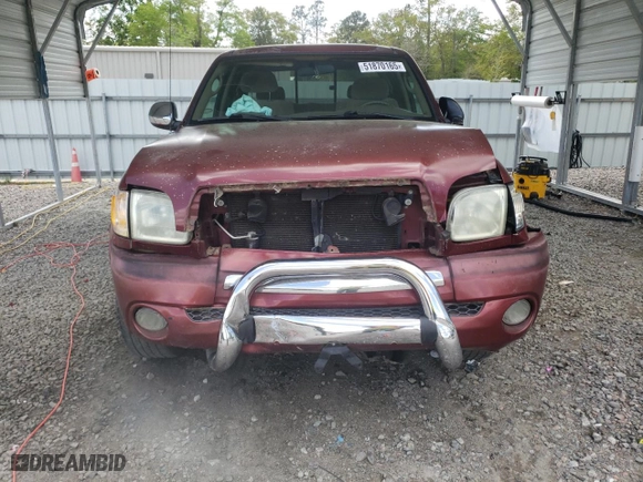 2003 Toyota Tundra SR5 with VIN 5TBRT341X3S427473, listed as a Copart auction lot 51870165 with 108,052 mi miles and Salvage Title. Bid and sale history available at carsss.com. Image 5.