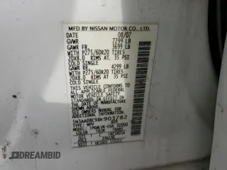 2008 Infiniti QX56 with VIN 5N3AA08C98N903782, listed as a Copart auction lot 84604014 with 179,136 mi miles and Salvage Title. Bid and sale history available at carsss.com. Image 13.