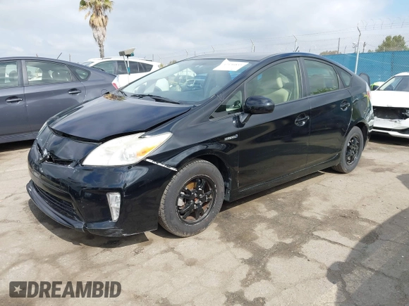 2012 Toyota Prius One with VIN JTDKN3DU8C5485214, listed as a IAAI auction lot 42136855 with 82,355 mi miles. Bid and sale history available at carsss.com. Image 17.