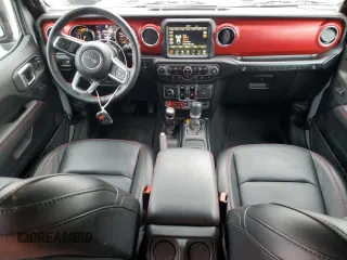 2023 Jeep Wrangler Rubicon Farout with VIN 1C4JJXFM4PW589923, listed as a Copart auction lot 48181205 with 9,814 mi miles and Salvage title. Bid and sale history available at DreamBid. Image 8.