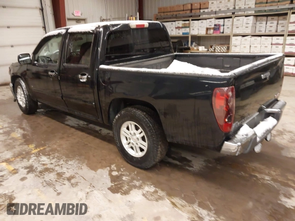 2009 GMC Canyon SLE1 with VIN 1GTDT13E698103718, listed as a IAAI auction lot 41581701 with 129,766 mi miles. Bid and sale history available at carsss.com. Image 3.