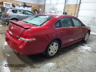 2013 Chevrolet Impala LT with VIN 2G1WB5E31D1164722, listed as a Copart auction lot 44796265 with 117,367 mi miles and Clean Title. Bid and sale history available at DreamBid. Image 3.