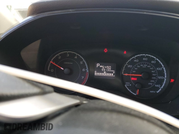 2017 Subaru Impreza with VIN 4S3GKAA69H3626156, listed as a Copart auction lot 55732815 with 99,130 mi miles and Salvage title. Bid and sale history available at DreamBid. Image 9.