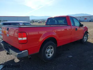 2007 Ford F-150 XL with VIN 1FTRF122X7NA87106, listed as a IAAI auction lot 42000355 with 109,652 mi miles. Bid and sale history available at carsss.com. Image 4.